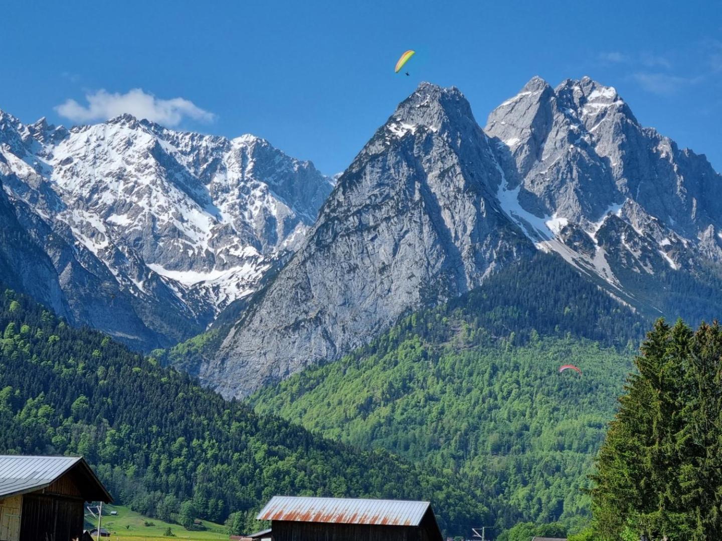 Haus Kreuzeckwiese - Fewo Juebilaumsgrat Garmisch-Partenkirchen Buitenkant foto