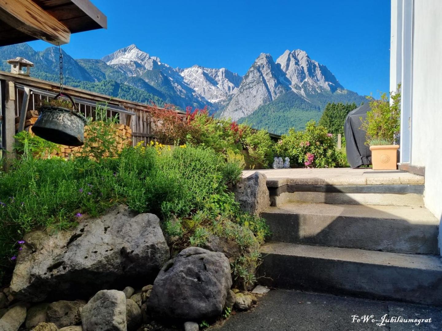 Haus Kreuzeckwiese - Fewo Juebilaumsgrat Garmisch-Partenkirchen Buitenkant foto