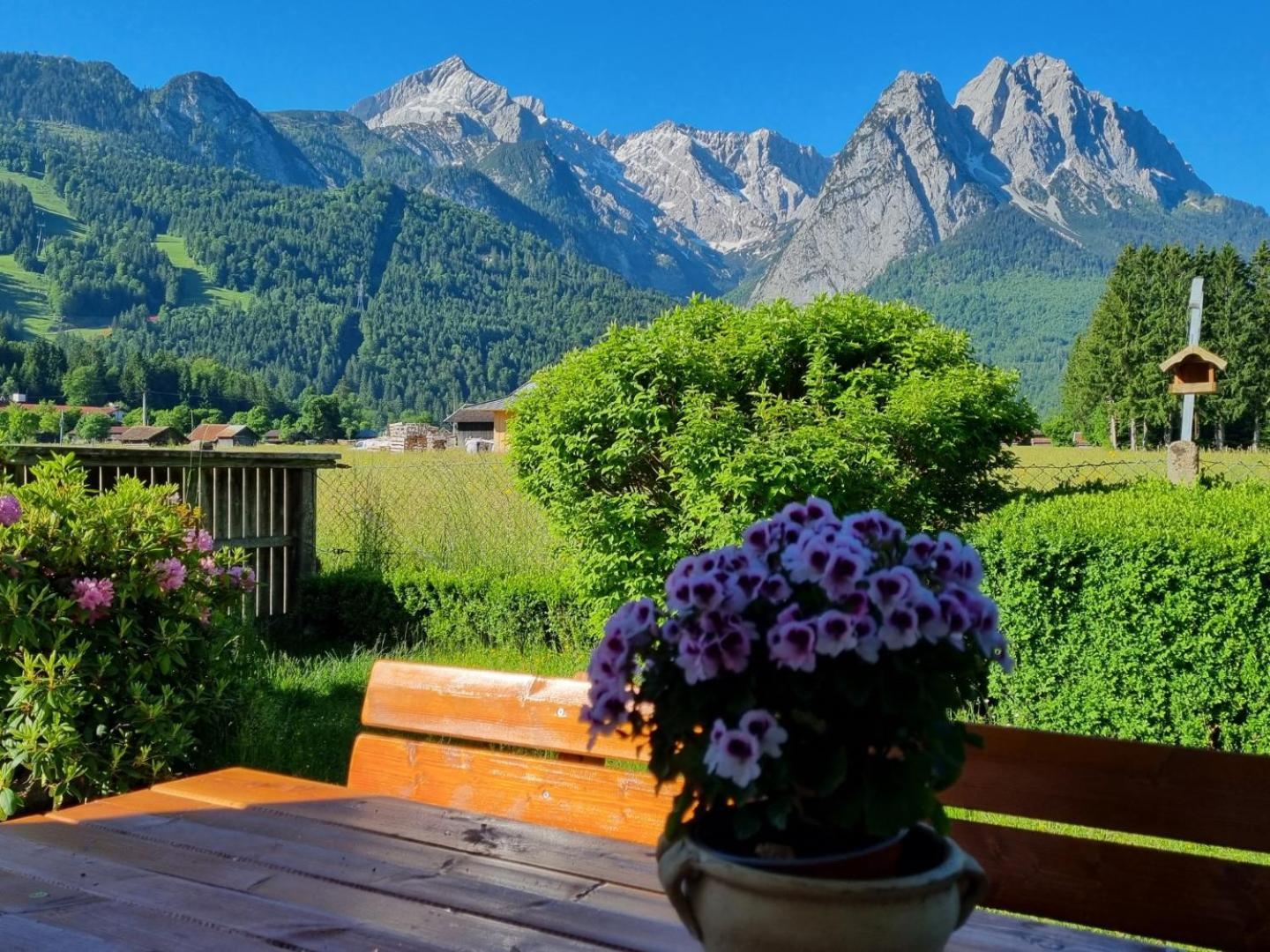 Haus Kreuzeckwiese - Fewo Juebilaumsgrat Garmisch-Partenkirchen Buitenkant foto